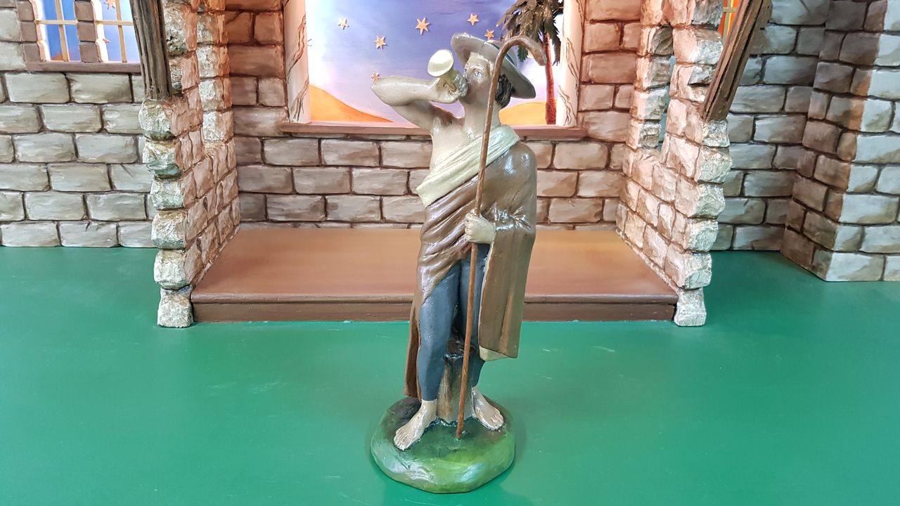 Pastýř s trumpetou